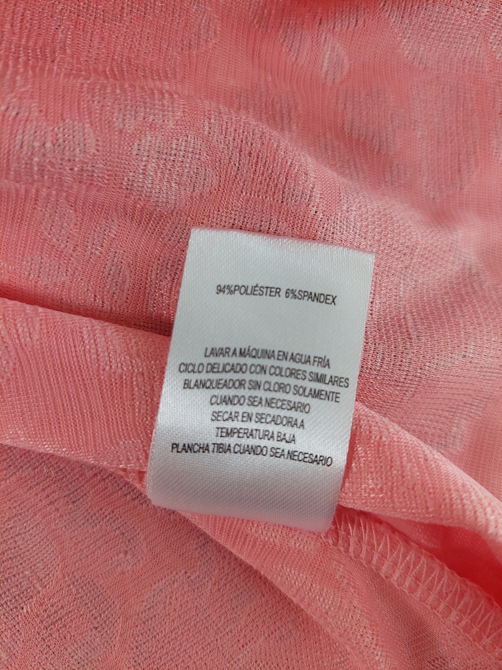 Laurel Grey Pink Floral Jacquard Zip Up Jacket Roll Tab Sleeves Size L - Picture 7 of 8